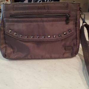 Lug RFID Crossbody with Stud Detail - Pacer 2
